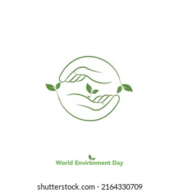 world environment day colour vector illustration design card