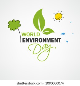 World Environment Day Concept, Doodle Design.