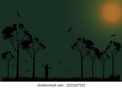 world environment day concept. illustration vector