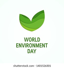 World Environment Day Concept Square Design Stock Vector (Royalty Free ...