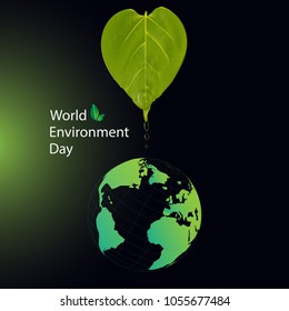 World environment day concept, vector illustration