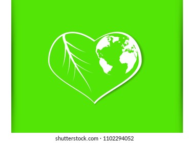 World environment day concept vector illustration,paper art style