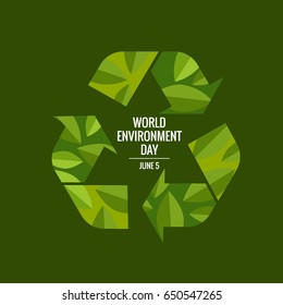World environment day concept. Vector illustration.