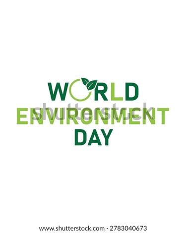 World environment day concept. Vector Illustration , 