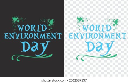 world environment day design of environmental green earth