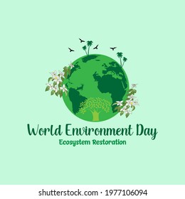 world environment day design. illustration vector