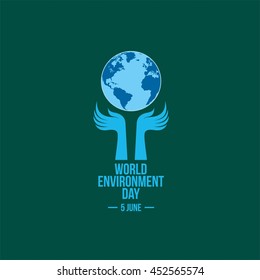World environment day Design Template. Vector illustration, Good for Card and Banner.