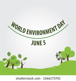 world environment day design-vector