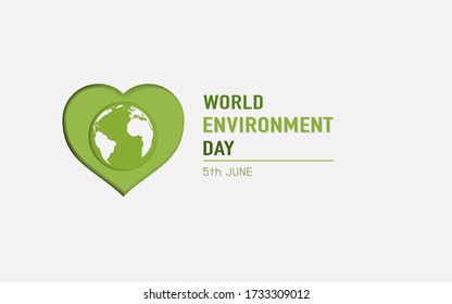 World Environment day, earth day and eco friendly concept, Vector illustration