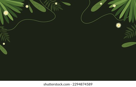 world environment day and earth day with green earth concept illustration vector