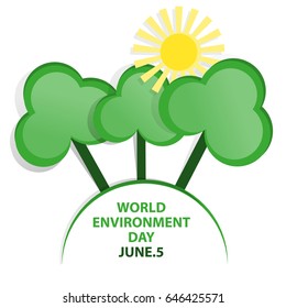 World environment day emblem