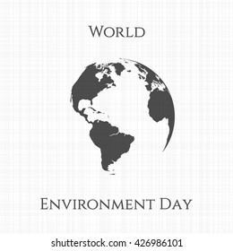 World Environment Day festive Background Template