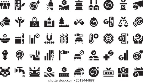 World environment day filled  of  icons High-Quality Vector Icons Collection with Editable Stroke. Ideal for Professional and Creative Projects.