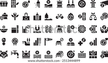 World environment day filled  of  icons High-Quality Vector Icons Collection with Editable Stroke. Ideal for Professional and Creative Projects.