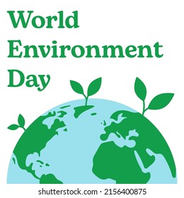 World Environment Day Greeting Card Banner Stock Vector (Royalty Free ...