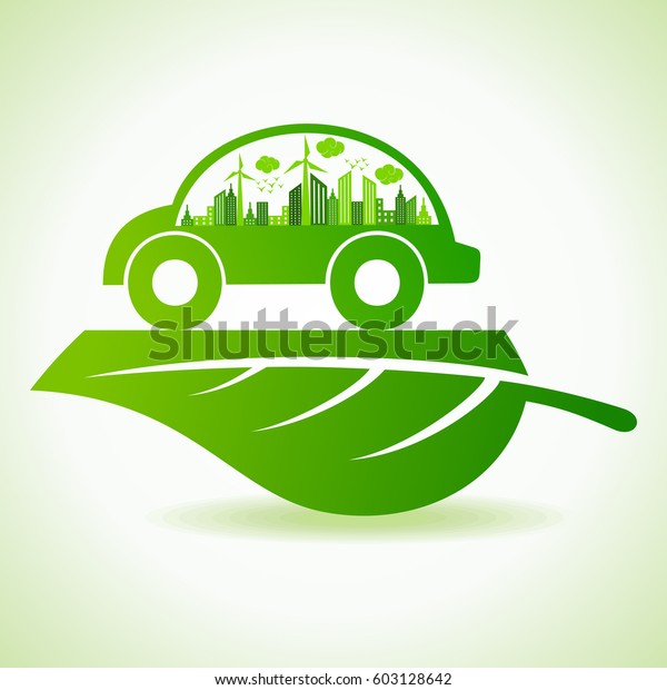 World environment day greeting - save nature\
concept stock vector