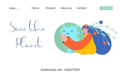 World environment day. Happy Earth Day! Ecology, recycle, zero waste vector illustration. Eco badges, nature plant. Design for shopping bag, t-shirt, apparel, clothes, banner. Save planet
