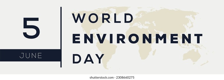 Día Mundial del Medio Ambiente, celebrado el 5 de junio.