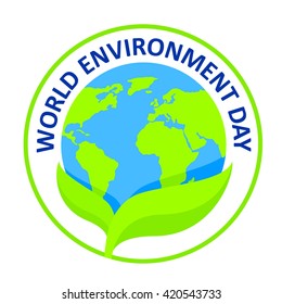 World Environment Day icon for web and mobile