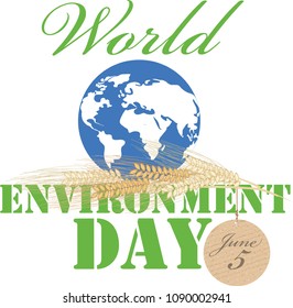 world environment day. illustration