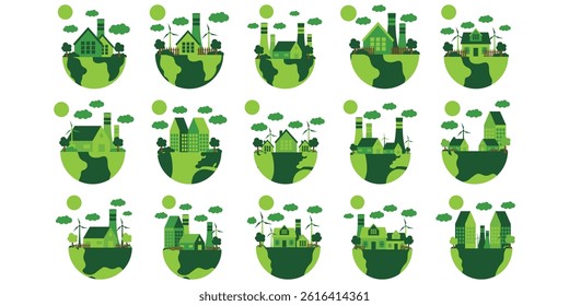 World Environment Day Illustration Collection