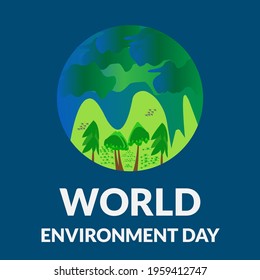 World Environment Day Innovative Poster Banner Stock Vector (Royalty ...