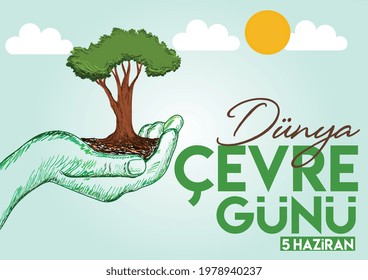 world environment day june 5 turkish: dunya cevre gunu 5 haziran