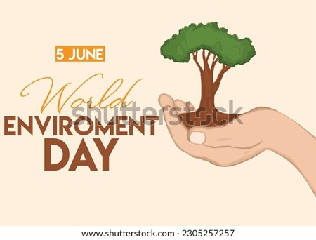 world environment day june 5 vector 