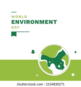 World Environment Day Leaf Green and Natural