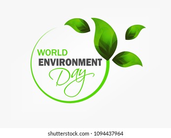 World Environment Day Nature Concept, Frame Design.