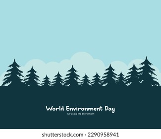 World Environment Day Nature Illustration