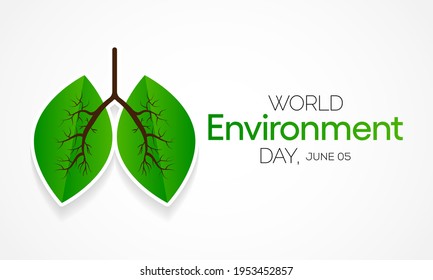 World Environment day is observed every year on June 5, it has been a flagship campaign for raising awareness on environmental issues emerging from marine pollution, human overpopulation. vector art.