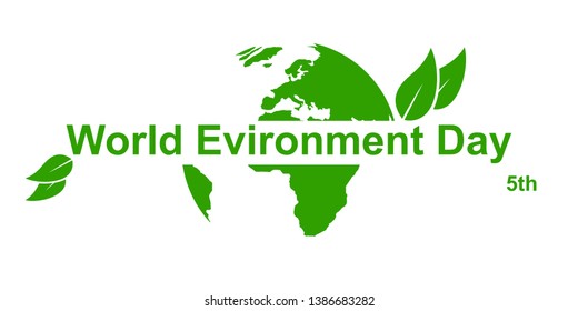 World environment Day on May 5th,Paper cut,Save earth.