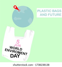 WORLD ENVIRONMENT DAY. PLASTIC WASTE AND THREATS TO THE EARTH