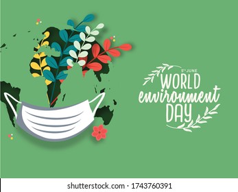 World Environment Day Poster Or Banner Background.