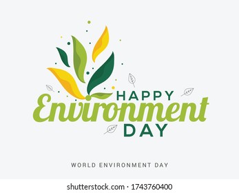 World Environment Day Poster Or Banner Background.