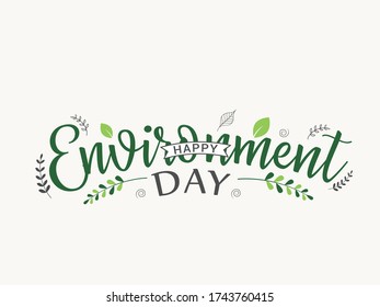 World Environment Day Poster Or Banner Background.