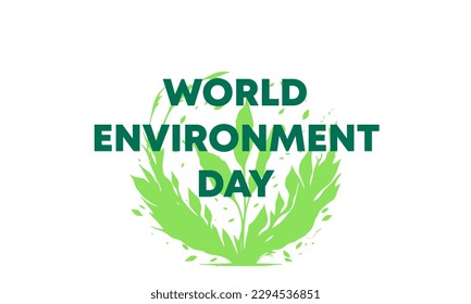 world environment day for poster, banner, social media
