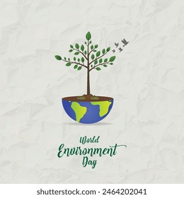 
World Environment Day Environment Day World Environment Day Poster Illustration Design