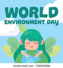 World environment day Premium Vector
