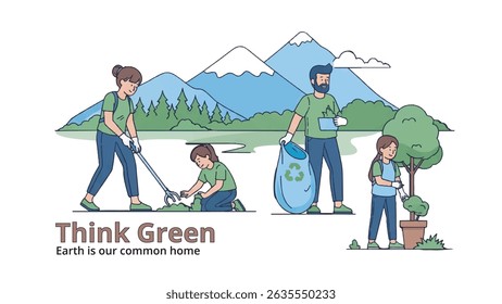World Environment Day, Reforestation, Environmental Awareness, Action for a Greener Planet, Earth Day, Connect with Nature Day