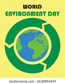 World Environment Day. Save the world, save oxygen.