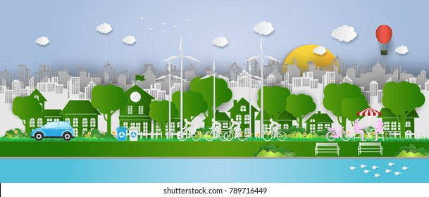 World Environment Day Solar Energy Concept Stock Vector (Royalty Free ...