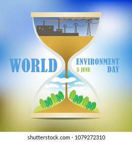 World environment Day. The solution to the pollution problems of the ecosystem. Comfortable living environment. Impact of technological progress on the biosphere. Depletion of natural resources.