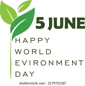 World environment day square vector background design for greeting, social media posting, meme, sticker, profile photo design. june 5 international day celebration and greeting vector design