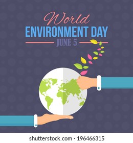 World Environment Day Vector Design