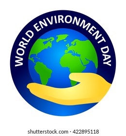 World Environment Day vector icon