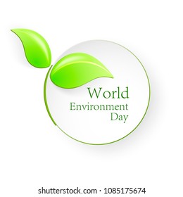 World environment day. Vector illustration for World Environment Day.