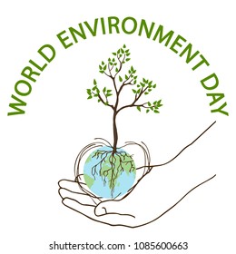World Environment Day vector illustration. Vector illustration