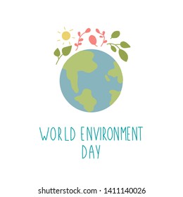 world environment day vector illustration
